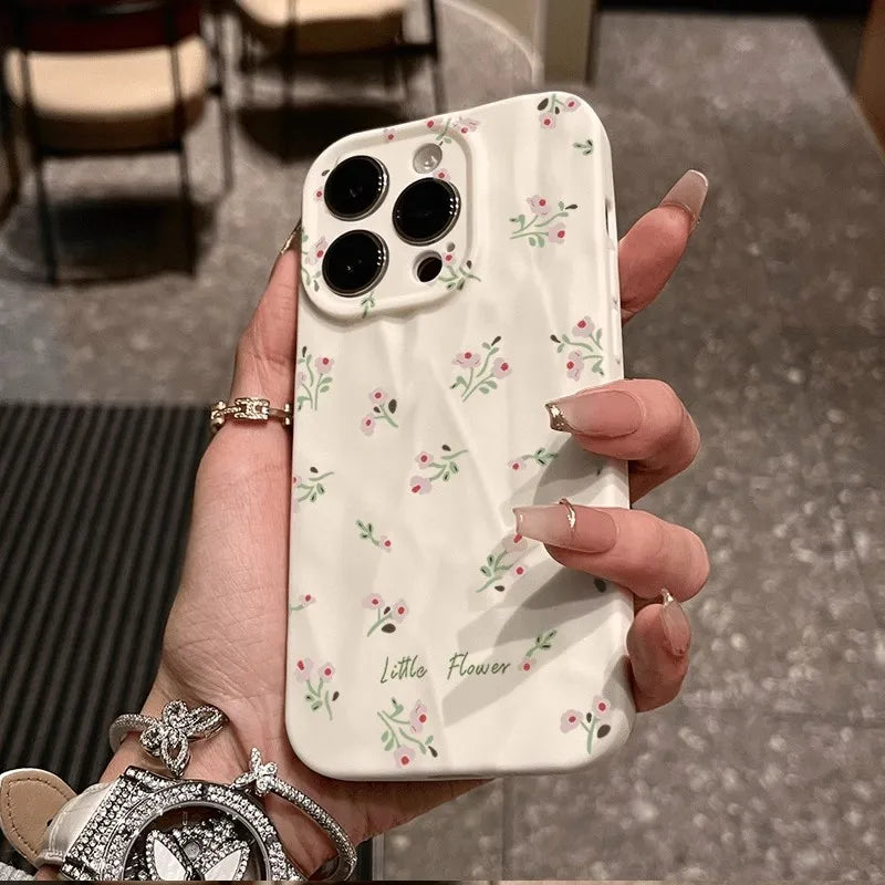 Çiçəkli iPhone Çexolu