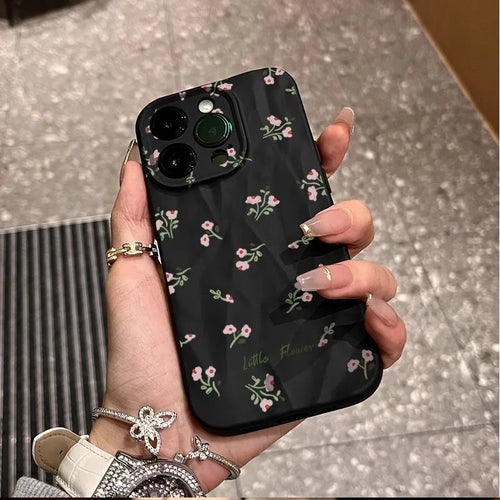 Çiçəkli iPhone Çexolu